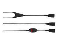 Jabra Supervisor Y-Cord - Répartiteur de casque micro - Déconnexion rapide pour Déconnexion rapide 8800-02-01