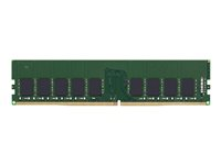 Kingston Server Premier - DDR4 - module - 16 Go - DIMM 288 broches - 3200 MHz / PC4-25600 - CL22 - 1.2 V - mémoire sans tampon - ECC KSM32ED8/16MR