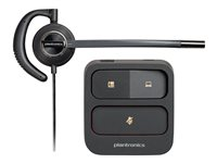 Poly - Kit de contour d'oreille pour casque - grand et petit - noir 85R19AA