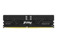Kingston FURY Renegade Pro - DDR5 - module - 16 Go - DIMM 288 broches - 5600 MHz / PC5-44800 - CL28 - 1.35 V - mémoire enregistré - on-die ECC - noir KF556R28RBE-16