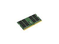 Kingston ValueRAM - DDR4 - module - 16 Go - SO DIMM 260 broches - 3200 MHz / PC4-25600 - CL22 - 1.2 V - mémoire sans tampon - non ECC - pour Intel Next Unit of Computing 12 Pro Kit - NUC12WSHi3 KVR32S22D8/16