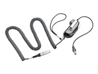 Poly SHS 2005-04 - amplificateur PTT (push-to-talk) pour casque - double canal, LEMO FGG.2B.310, 0 Ohm ADD 8K6W0AA#AC3