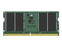 Kingston ValueRAM - DDR5 - module - 32 Go - SO DIMM 262 broches - 5200 MHz / PC5-41600 - CL42 - 1.1 V - mémoire sans tampon - on-die ECC KVR52S42BD8-32