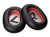 Poly - Coussinet pour casque Bluetooth - similicuir - noir (pack de 2) 85Q42AA