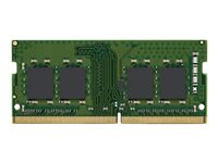 Kingston ValueRAM - DDR4 - module - 16 Go - SO DIMM 260 broches - 3200 MHz / PC4-25600 - CL22 - 1.2 V - mémoire sans tampon - non ECC KVR32S22D8/16BK