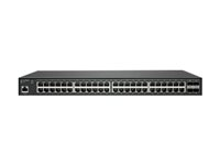SonicWall Switch SWS14-48 - Commutateur - Géré - 48 x 10/100/1000 + 4 x 10 Gigabit SFP+ - Montable sur rack - IAR, démo 02-SSC-4872