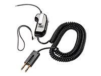 Poly SHS 1890-15 - adaptateur de casque micro PTT « appuyez pour parler » - Conformité TAA 8K7T8AA#AC3