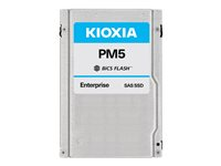 KIOXIA PM5-V Series KPM51VUG400G - SSD - 400 Go - interne - 2.5" - SAS 12Gb/s KPM51VUG400G