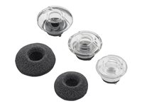 Poly - Kits d'embouts auriculaires pour casque - petit - noir (pack de 3) 85S06AA