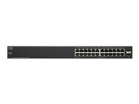 Cisco Small Business SG110-24 - Commutateur - non géré - 22 x 10/100/1000 + 2 x SFP Gigabit combiné - Montable sur rack - reconditionné SG110-24-EU-RF